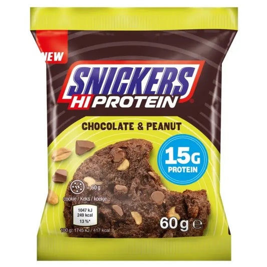 Snickers Hi-Protein Chocolate & Peanut Cookie