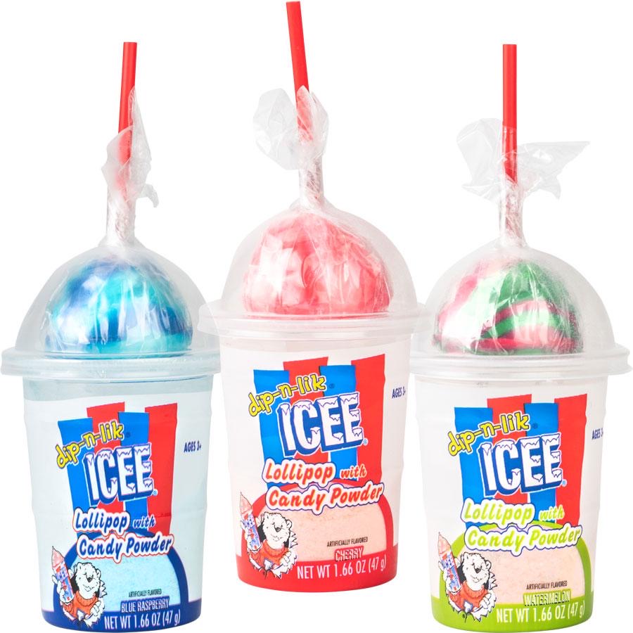 ICEE dip-n-lik Lollipop & Candy Powder