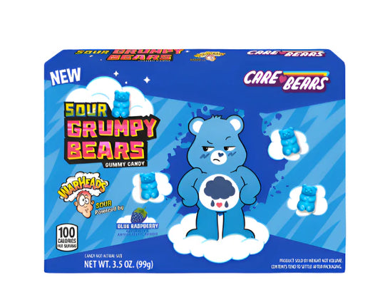 Warheads Sour Grumpy Bears Theatre Box