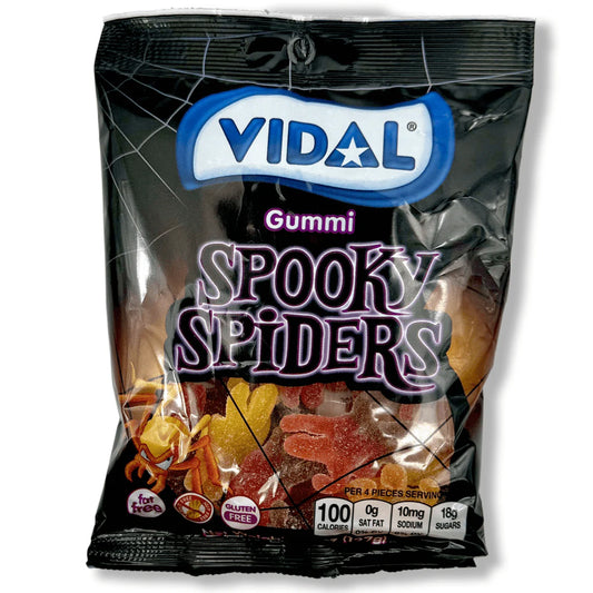 Vidal Gummy Spooky Spiders