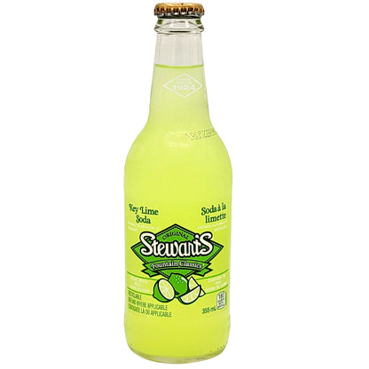 Stewart's Key-Lime Soda Pop