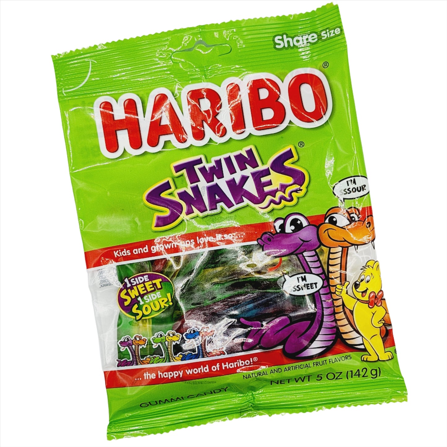 Haribo - Twin Snakes (Sweet/Sour)