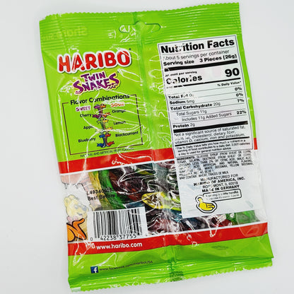 Haribo - Twin Snakes (Sweet/Sour)