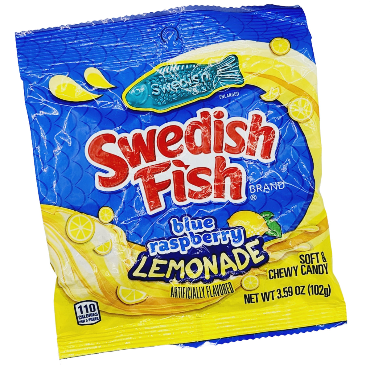 Swedish Fish (blue raspberry LEMONADE)