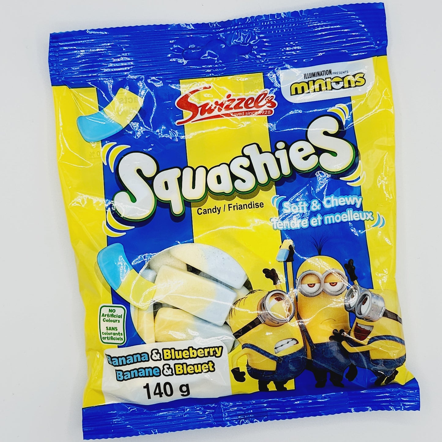 Squashies - Minions Banana & Blueberry