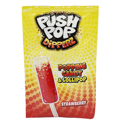 Push Pop Dipperz - Strawberry