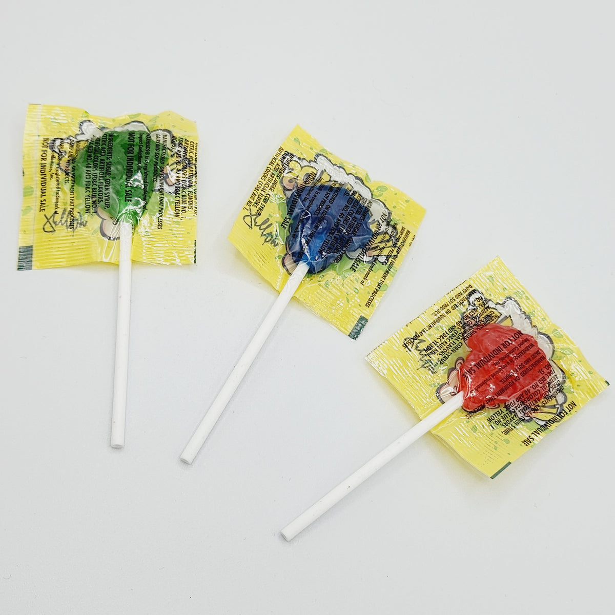 Warheads Lollipops Assorted