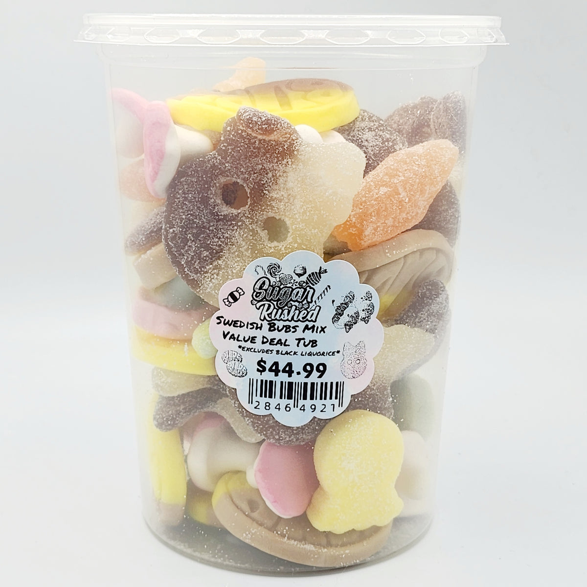 Bubs Mix Value Tub with OUT black liquorice