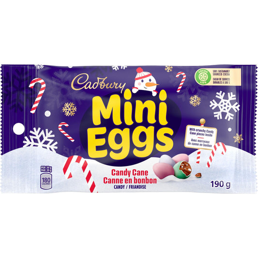 Mini Eggs Sachet - Candy Cane