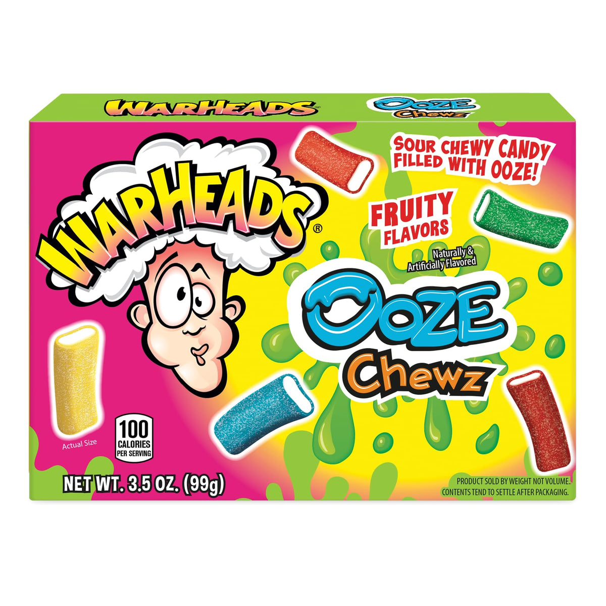 Warhead Ooze Chews Theatre Box