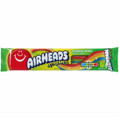 Airheads Xtremes Sour Belts Rainbow Berry