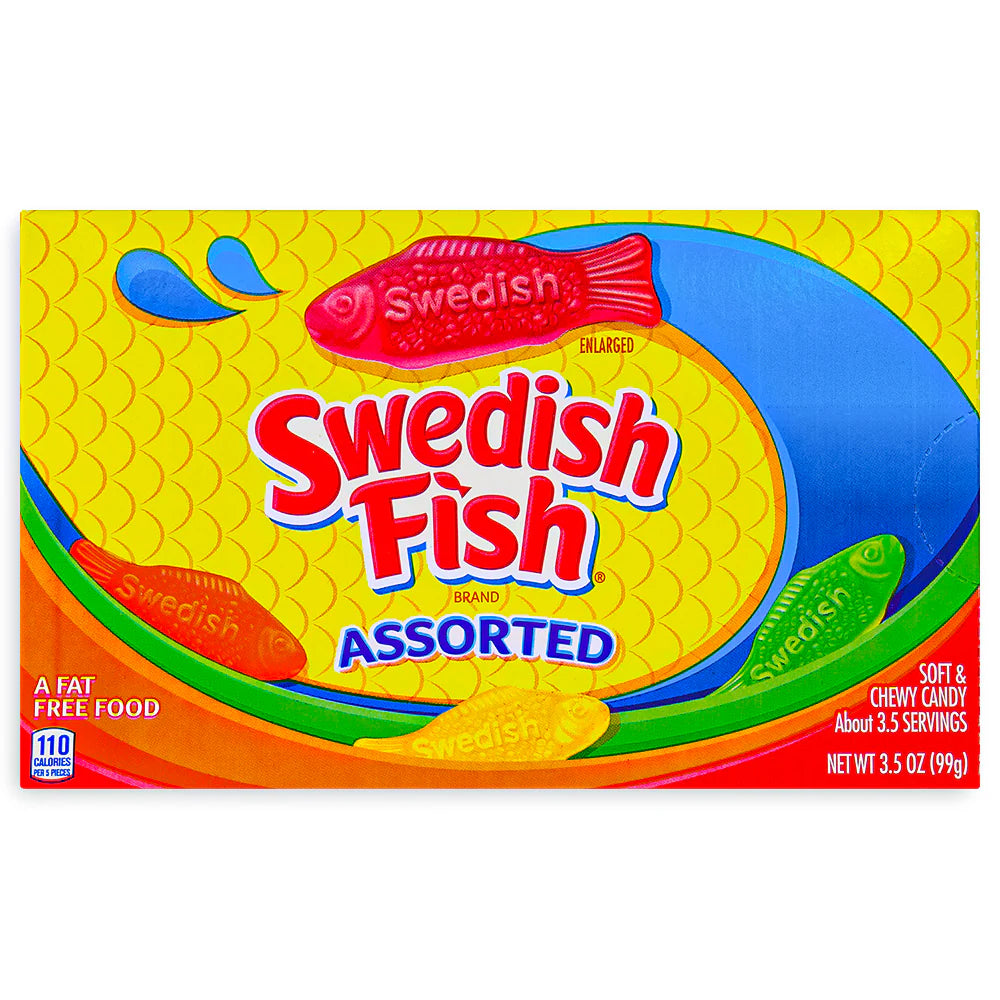 Swedish Fish Assorted Candy Theater Box