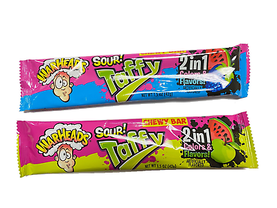 Warheads 2n1 Taffy Bar