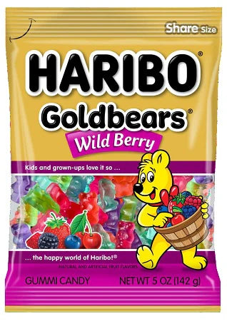 Haribo Gold Bears Wild Berry