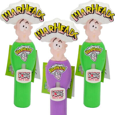 Warheads Push N Twist Candy Pop