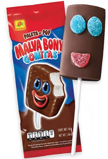 De La Rosa Malvabony Chocolate Marshmallow Pop