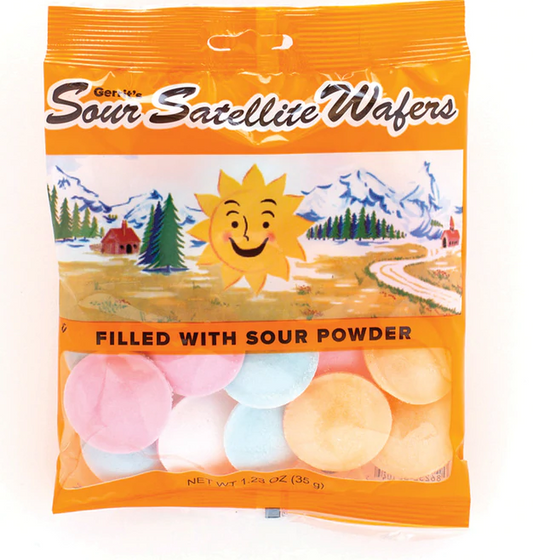 Gerrit’s Satellite Wafers Filled Sour Powder