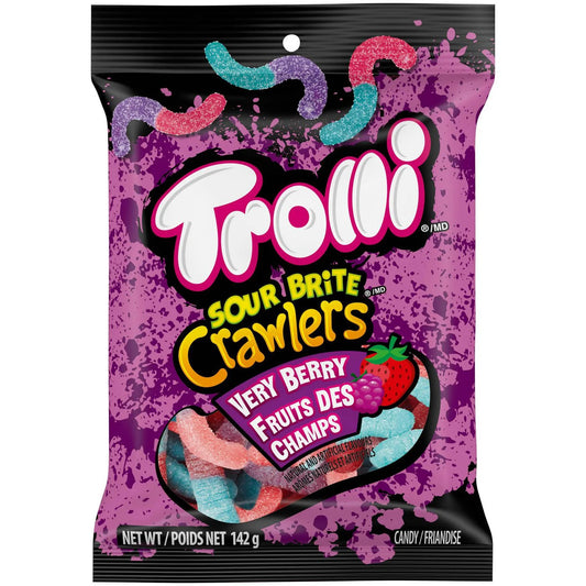 Trolli - SOUR BRITE Crawlers Very berry