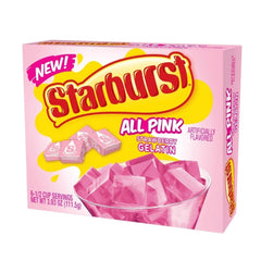 Starburst Strawberry Gelatin All Pink