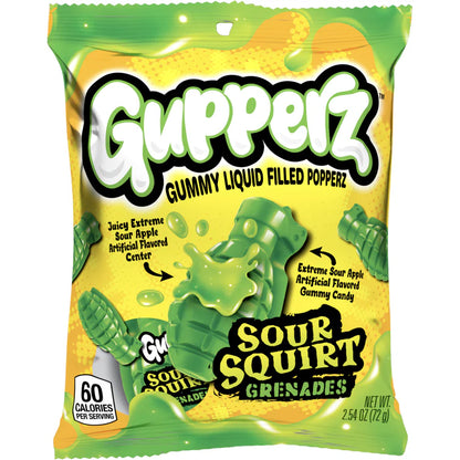 Gupperz Sour Squirt Grenades Liquid Popperz