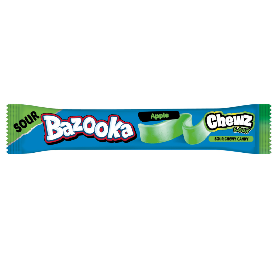 Bazooka Chew Bar Sour Apple