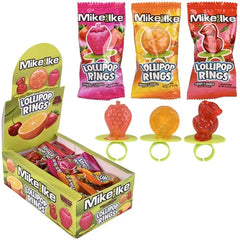 Mike and Ike Lollipop Rings