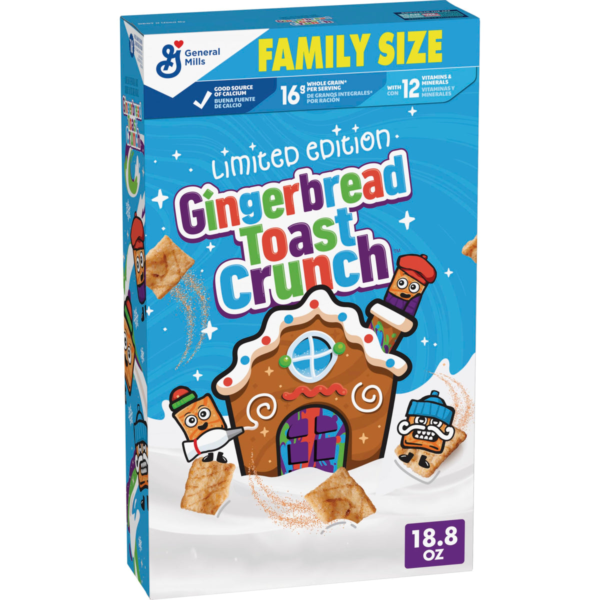 Gingerbread Toast Crunch Cereal