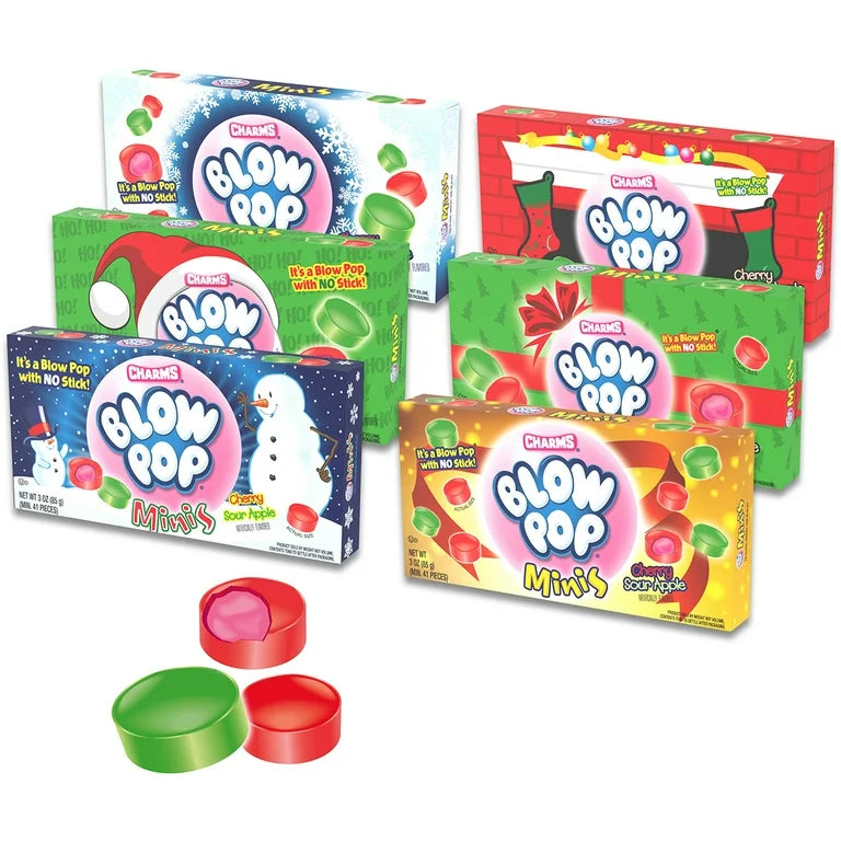 Charms Christmas Blow Pop Minis