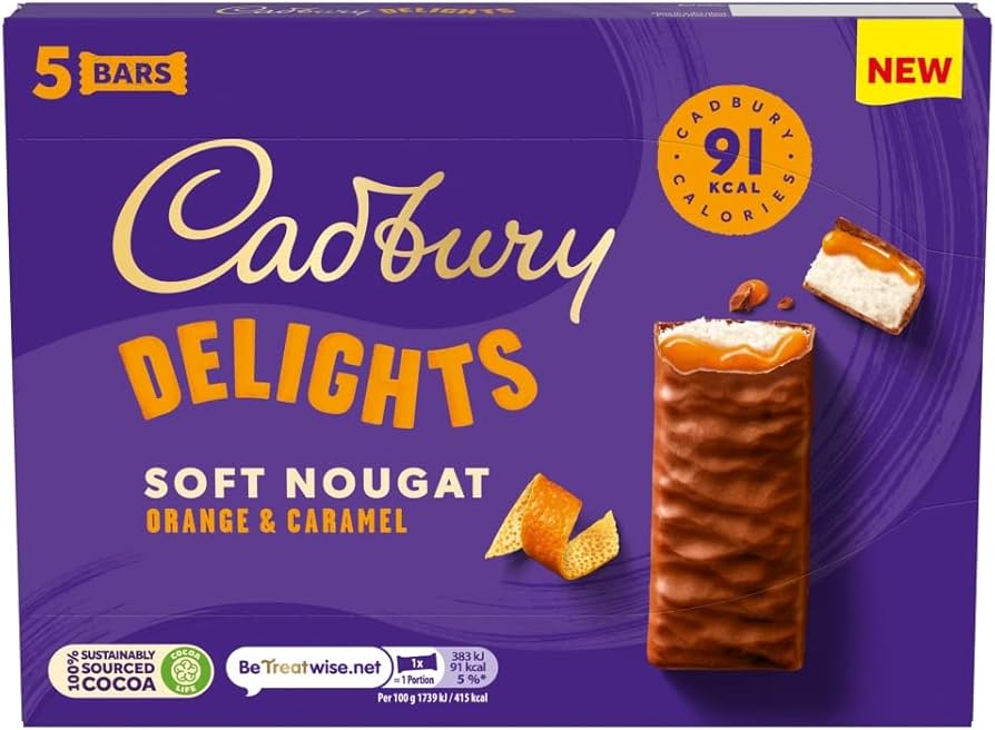 Cadbury Orange Delights 5-Pack