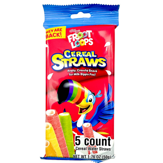 Froot Loops Cereal Straws