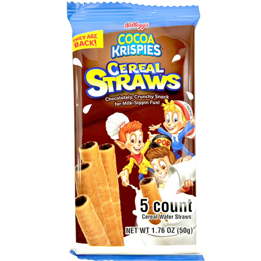 Cocoa Krispies Cereal Straws