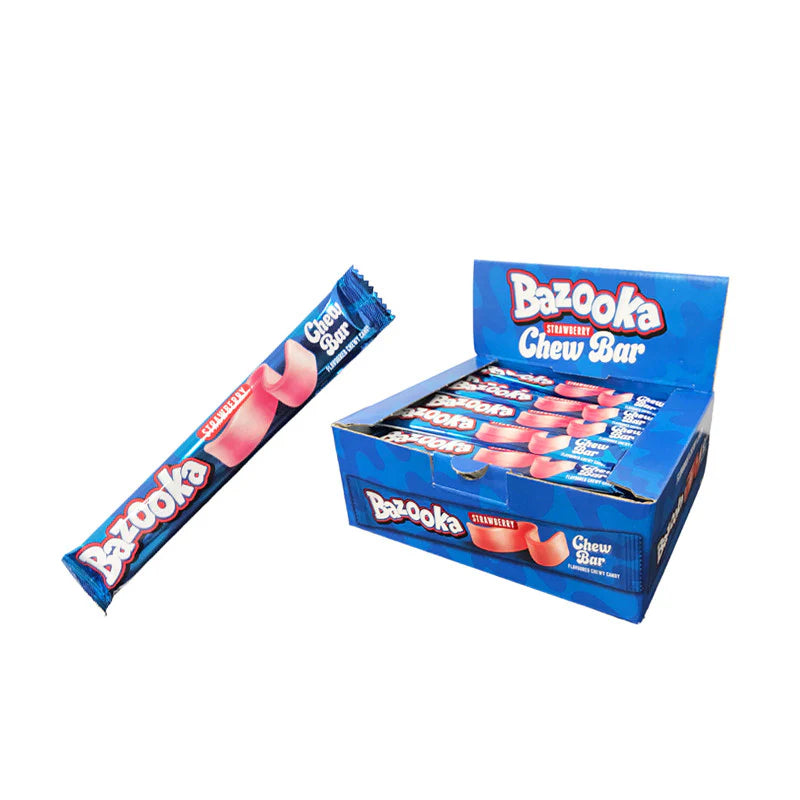 Bazooka Strawberry Chew Bar