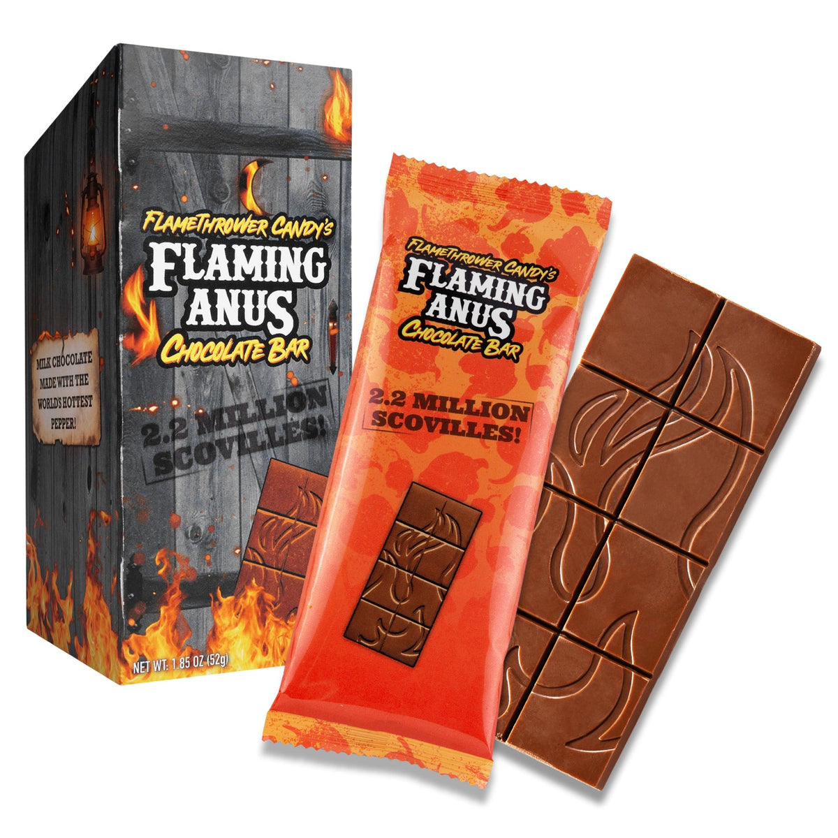 Flaming Anus Chocolate Bar