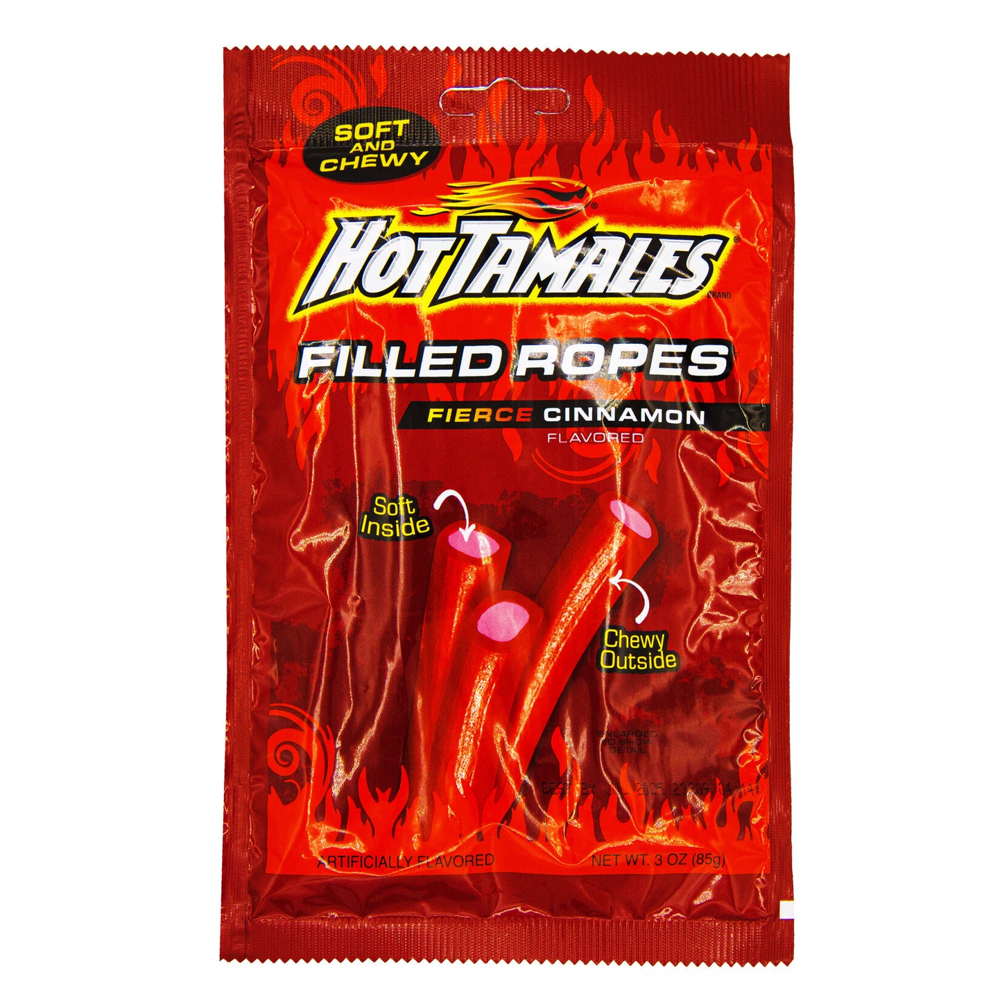 Hot Tamales Licorice Filled Ropes