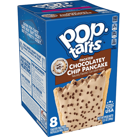 Pop Tarts (Frosted Chocolatey Chip Pancake)