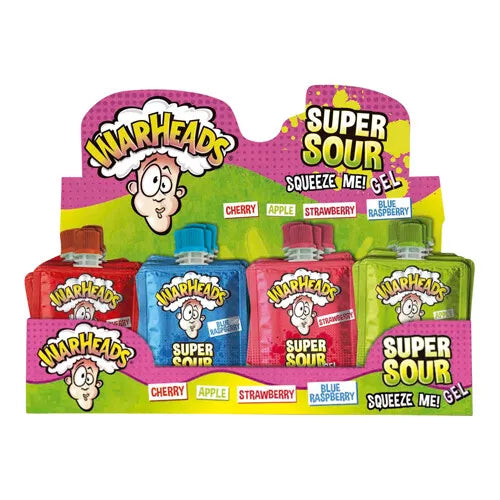 Warheads Sour Squeeze Me Gel